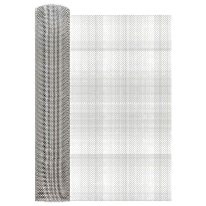 Mesh Screen 60 x 500 cm 6 Mesh Stainless Steel 201 Silver