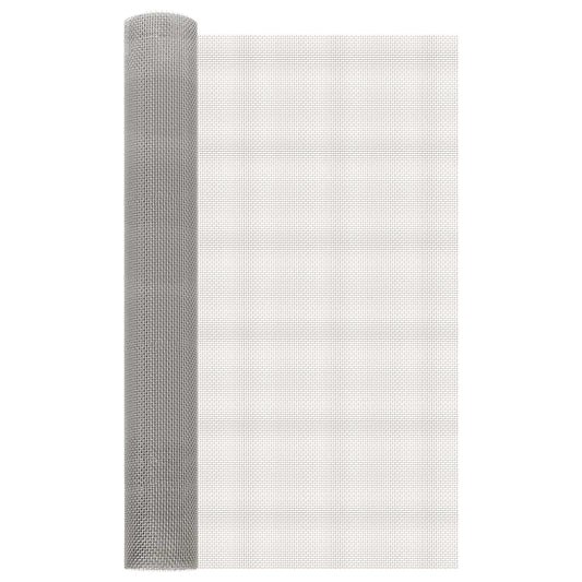 Mesh Screen 80 x 200 cm 6 Mesh Stainless Steel 201 Silver