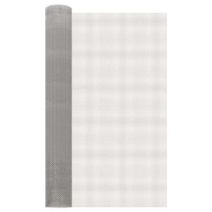 Mesh Screen 80 x 500 cm 6 Mesh Stainless Steel 201 Silver