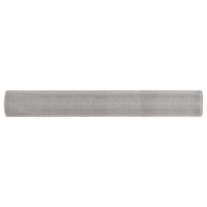 Mesh Screen 80 x 500 cm 6 Mesh Stainless Steel 201 Silver