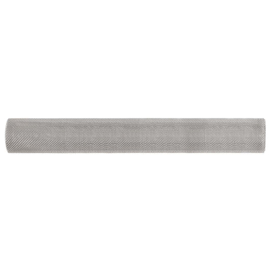 Mesh Screen 80 x 500 cm 6 Mesh Stainless Steel 201 Silver
