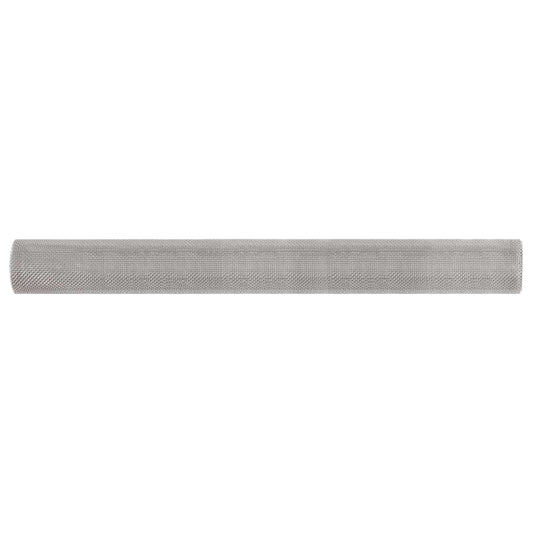 Mesh Screen 100 x 1000 cm 6 Mesh Stainless Steel 201 Silver