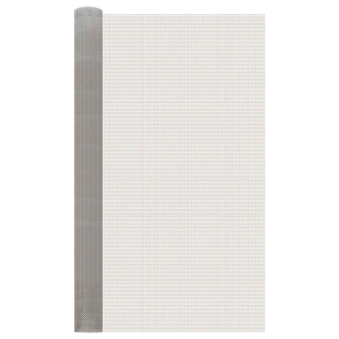 Mesh Screen 120 x 1000 cm 6 Mesh Stainless Steel 201 Silver
