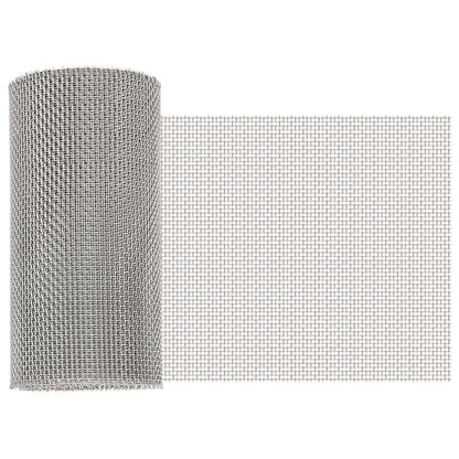 Mesh Screen 20 x 200 cm 8 Mesh Stainless Steel 201 Silver