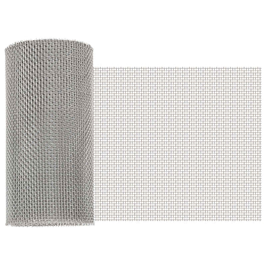 Mesh Screen 20 x 500 cm 8 Mesh Stainless Steel 201 Silver
