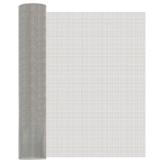 Mesh Screen 60 x 200 cm 8 Mesh Stainless Steel 201 Silver