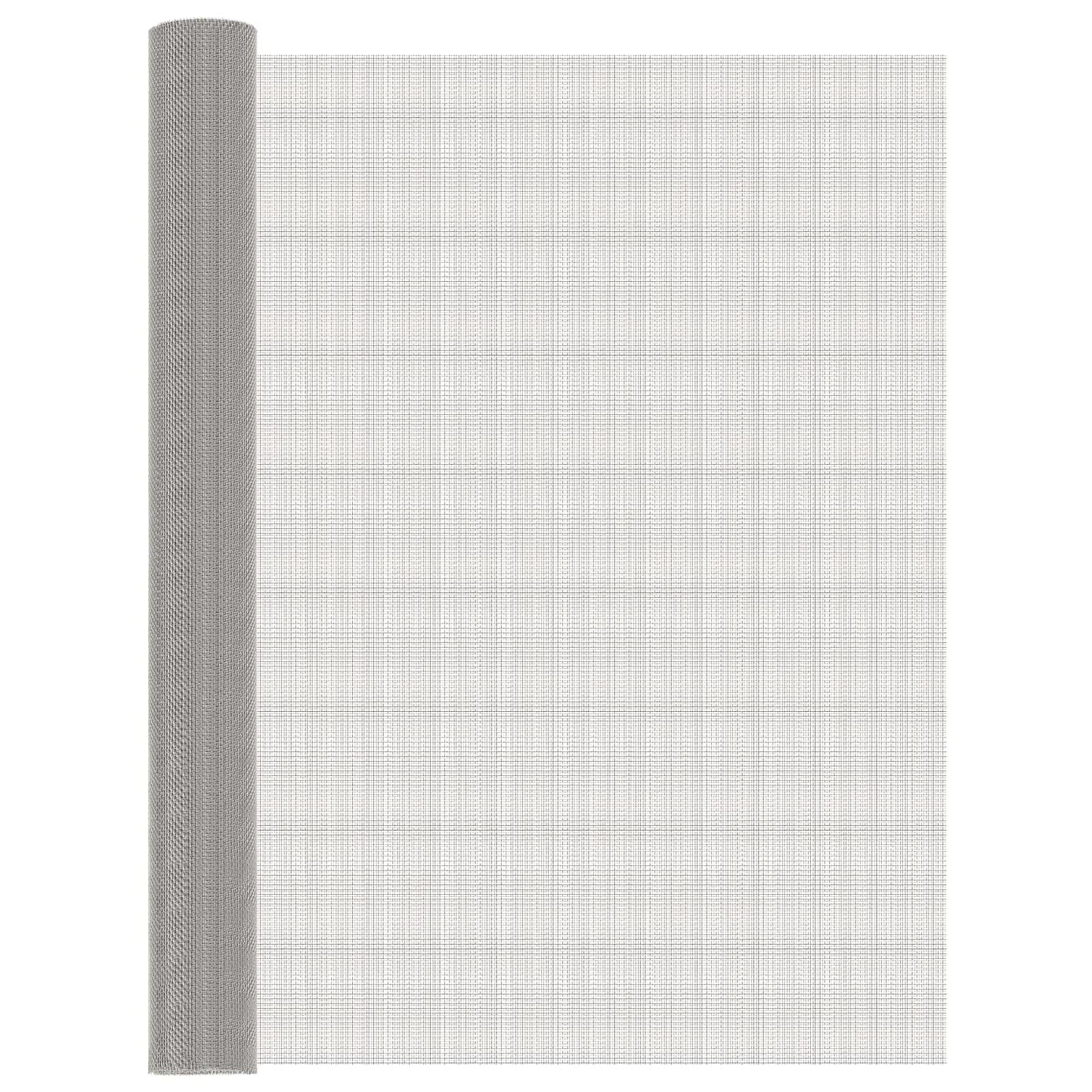 Mesh Screen 100 x 500 cm 8 Mesh Stainless Steel 201 Silver