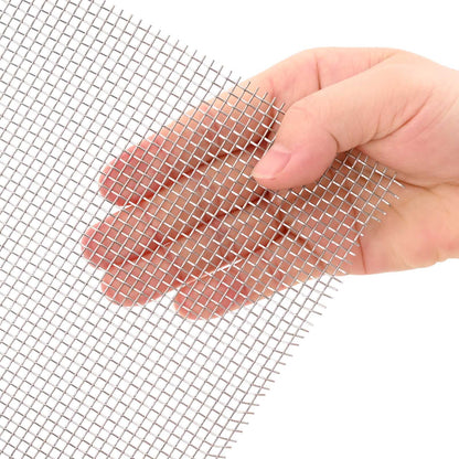 Mesh Screen 100 x 1000 cm 8 Mesh Stainless Steel 201 Silver