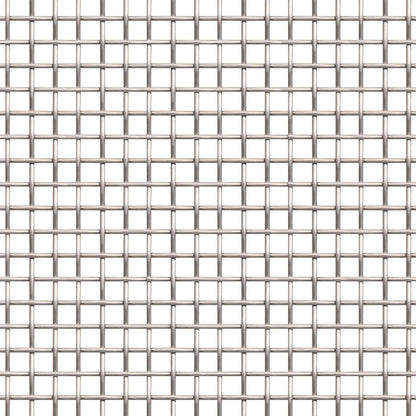 Mesh Screen 120 x 1000 cm 8 Mesh Stainless Steel 201 Silver