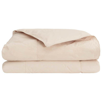 Summer Duvet Beige 200 x 200 cm 100% Natural Kapok