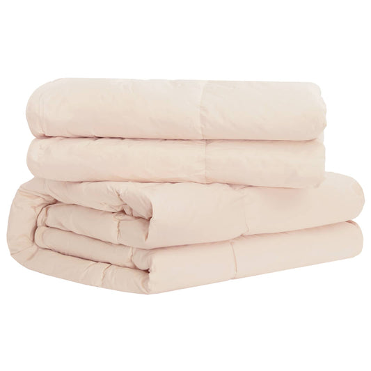 Duvet Beige 140 x 200 cm Kapok Fiber