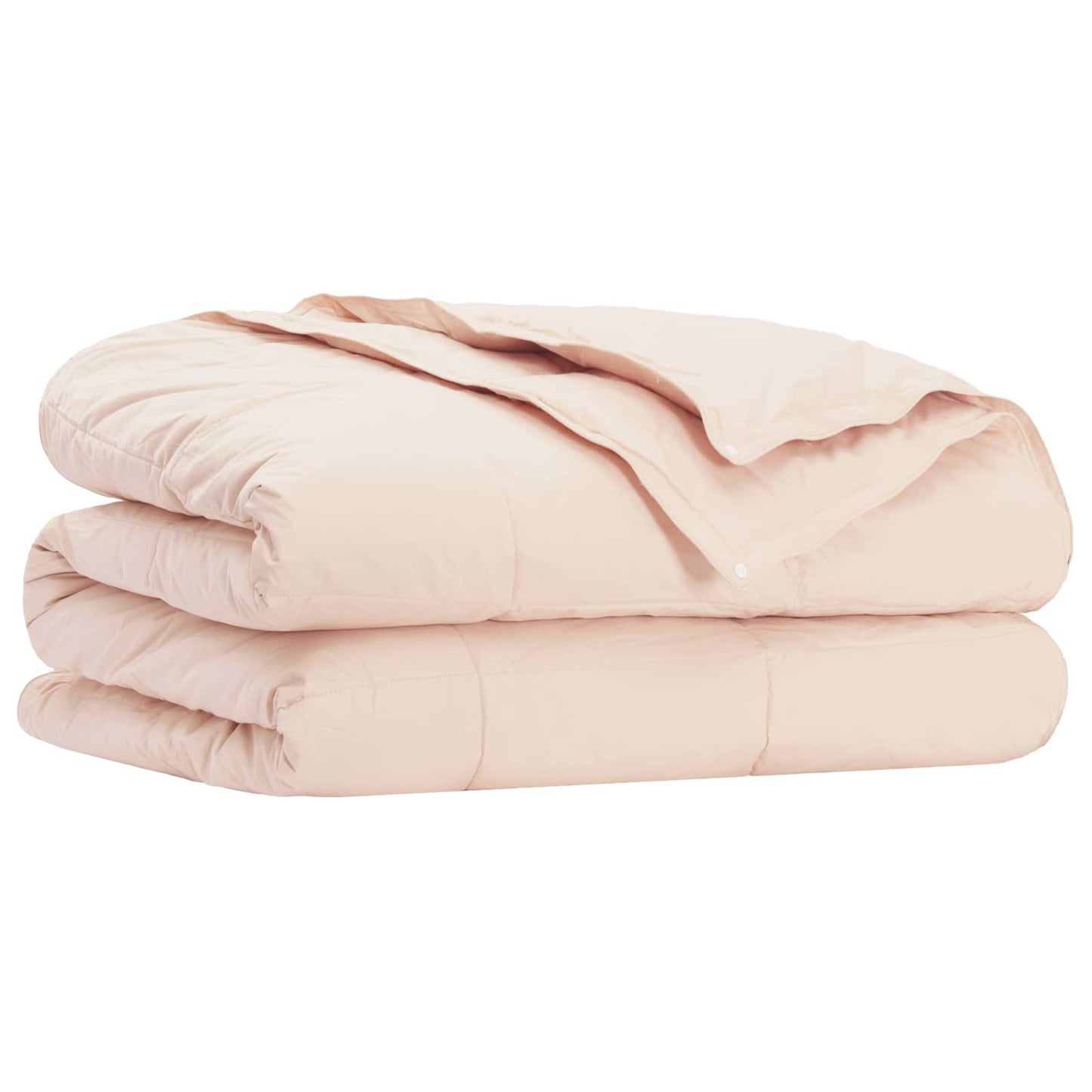 Duvet Beige 155 x 200 cm Kapok Fiber