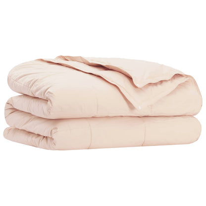 Duvet Beige 140 x 220 cm Kapok Fiber