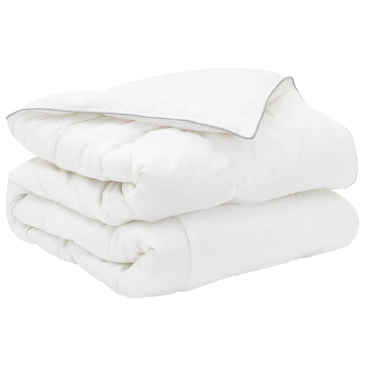 Summer Duvet White 140 x 200 cm Bamboo Fiber