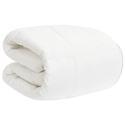 Duvet White 220 x 260 cm Bamboo Fiber
