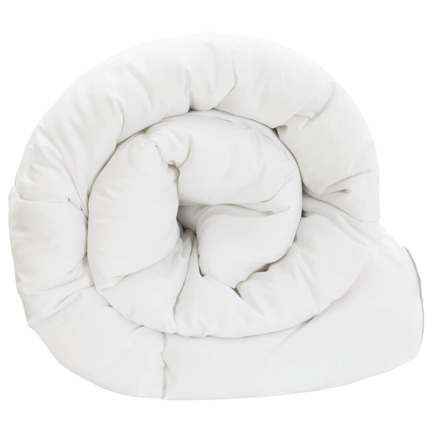 Duvet and Bed Pillow Set White 155 x 220 cm Bamboo Fiber