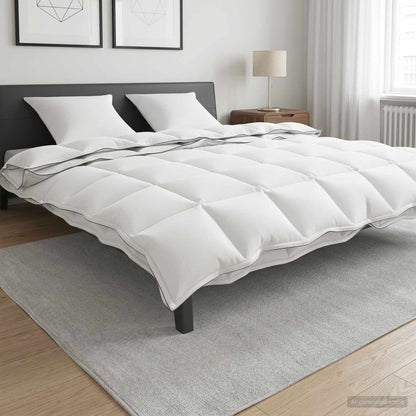 Duvet 200 x 240 cm 100% Cotton White