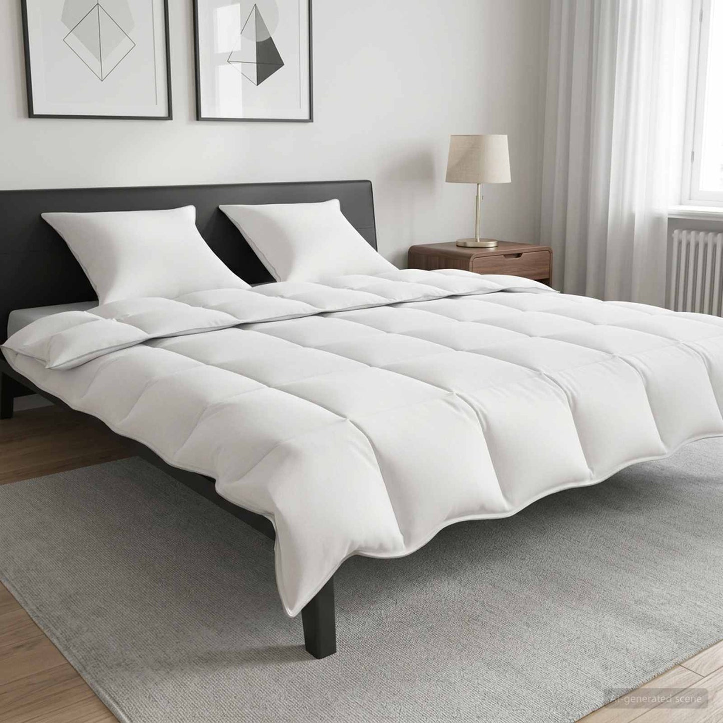 Winter Duvet White 200 x 240 cm Bamboo