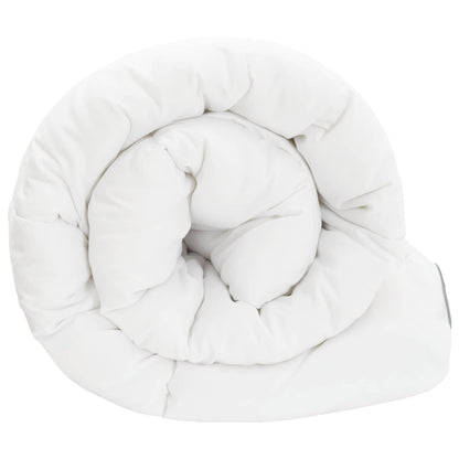 Summer Duvet White 200 x 200 cm Bamboo