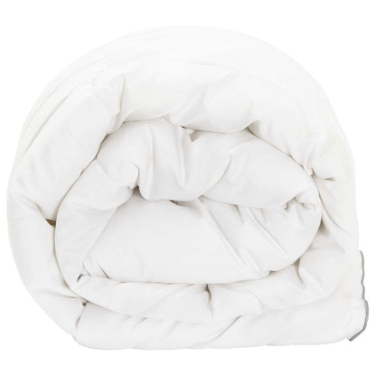 Summer Duvet White 140 x 220 cm Bamboo