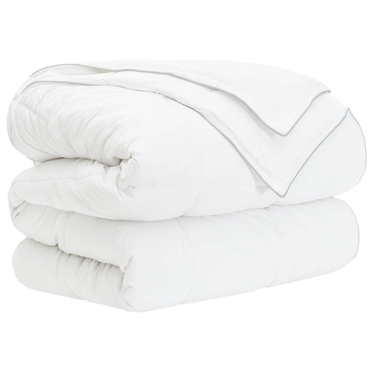 Full Year Duvet White 135 x 200 cm Bamboo Fiber