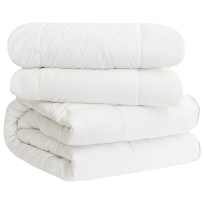 Full Year Duvet White 135 x 200 cm Bamboo Fiber