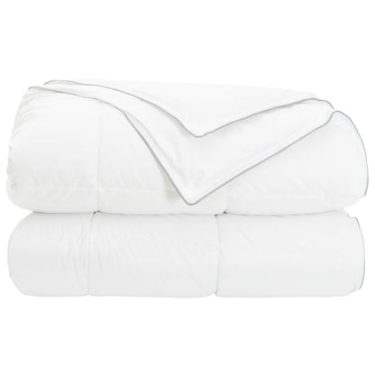 Full Year Duvet White 140 x 220 cm Bamboo Fiber