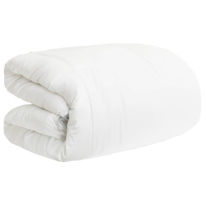 Full Year Duvet White 155 x 220 cm Bamboo Fiber