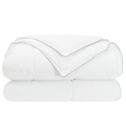 Full Year Duvet White 240 x 220 cm Bamboo Fiber