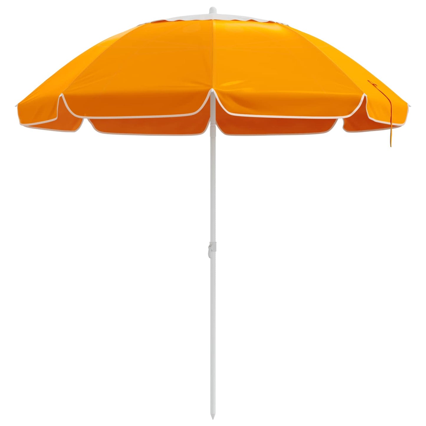Garden Parasol 240 cm 170T Polyester Orange
