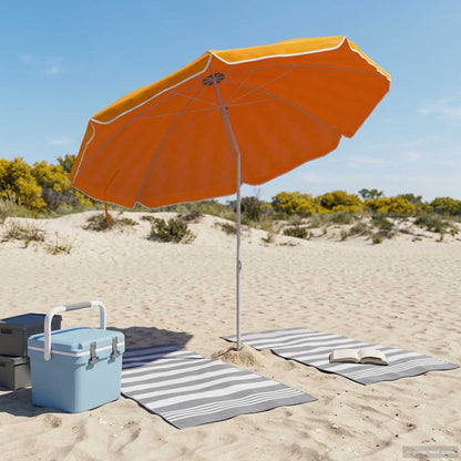 Garden Parasol 160 cm 170T Polyester Orange