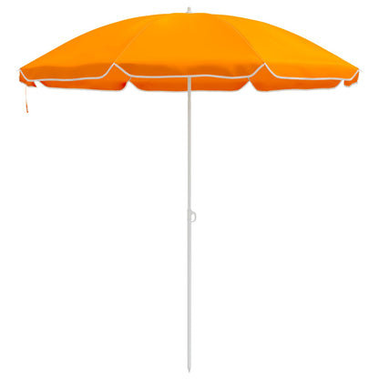 Garden Parasol 160 cm 170T Polyester Orange