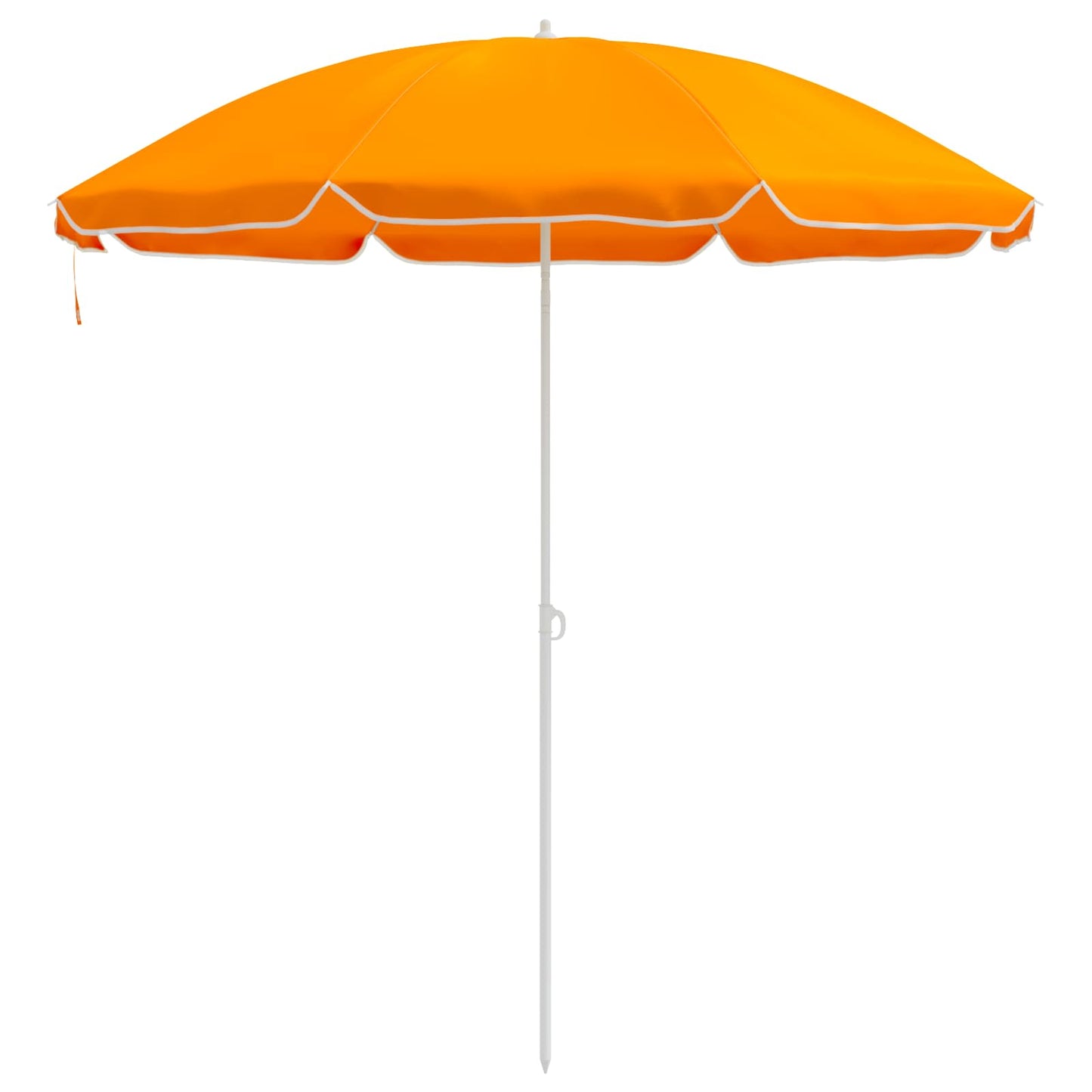 Garden Parasol 240 cm 170T Polyester Orange
