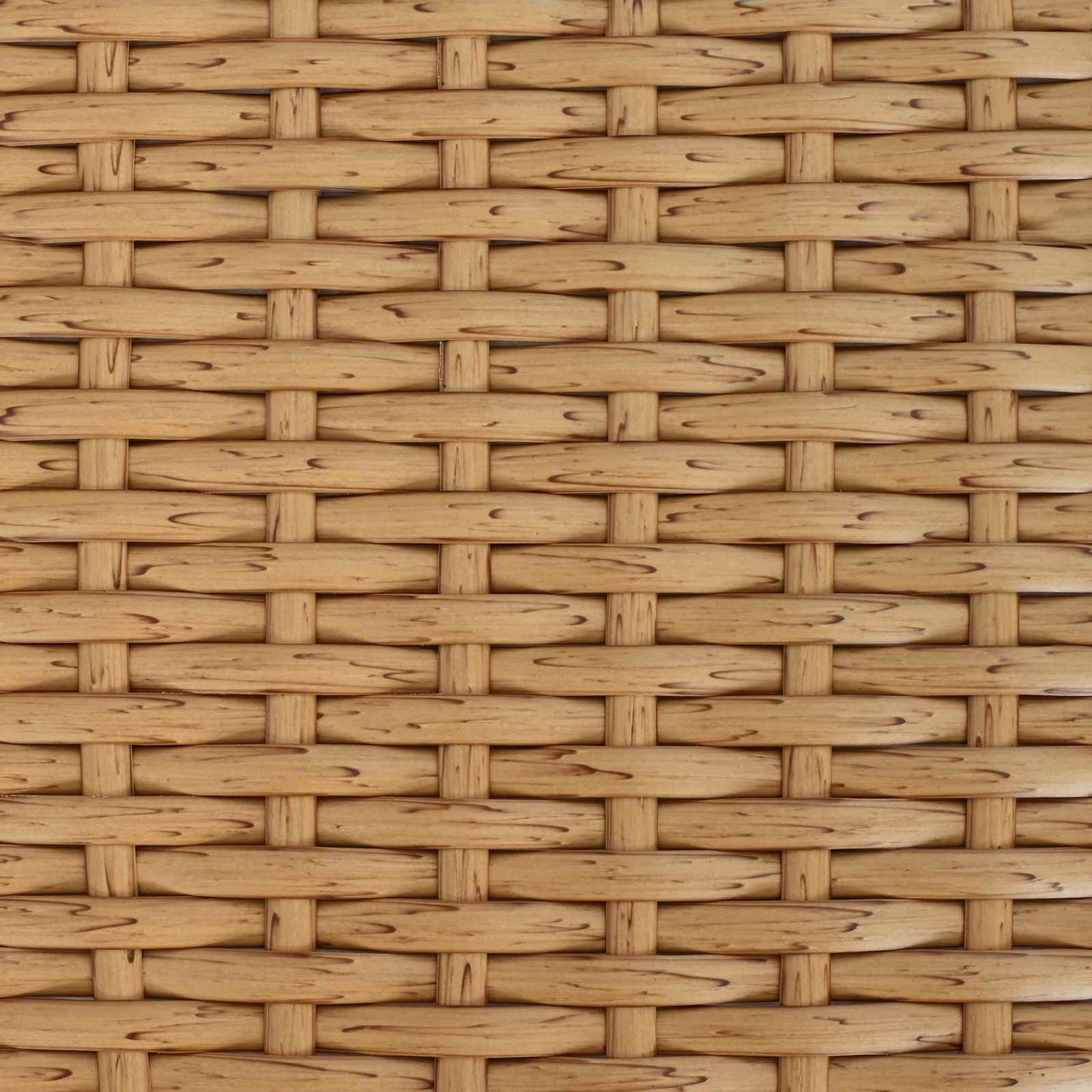 Garden Table Natural 100 x 55 x 37 cm PE Rattan and Glass