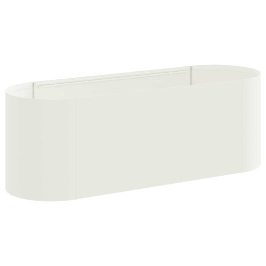 Raised Garden Bed White 120 x 40x 40 cm