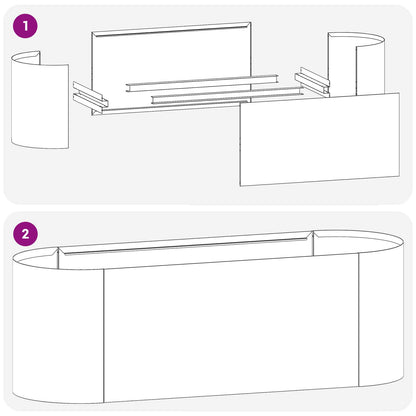 Raised Garden Bed Anthracite 120 x 40x 40 cm