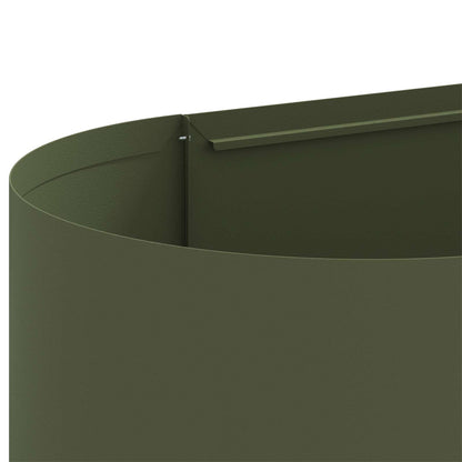 Raised Garden Bed Olive Green 120 x 40x 40 cm