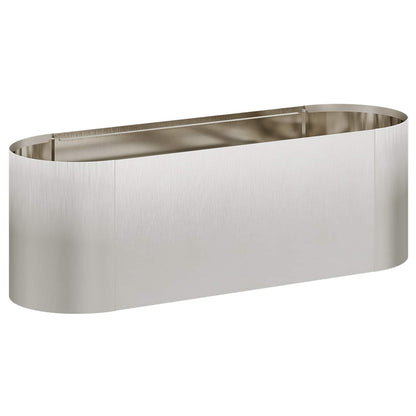 Raised Garden Bed Stainless Steel 120 x 40x 40 cm