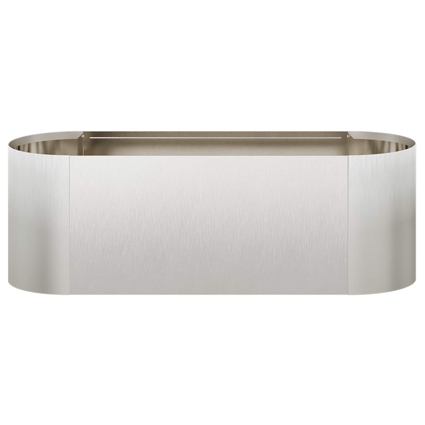 Raised Garden Bed Stainless Steel 120 x 40x 40 cm
