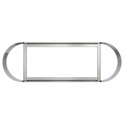 Raised Garden Bed Galvanised Steel 120 x 40x 40 cm
