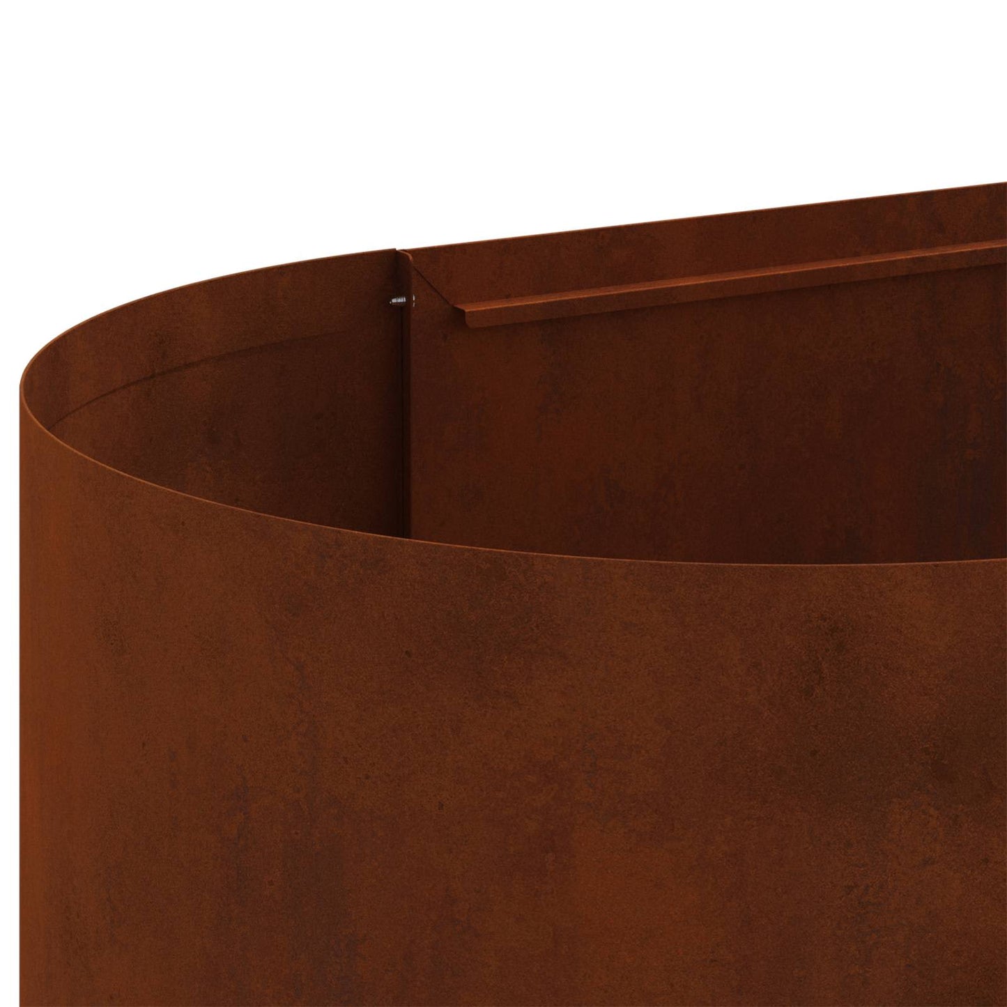 Raised Garden Bed Weathering Steel 120 x 40x 40 cm