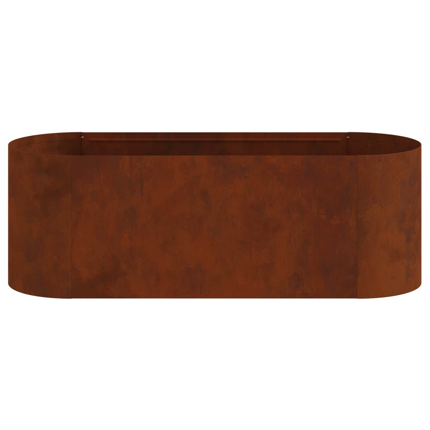 Raised Garden Bed Weathering Steel 120 x 40x 40 cm
