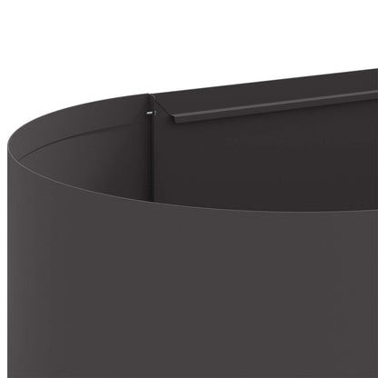 Raised Garden Bed Black 200 x 40x 40 cm