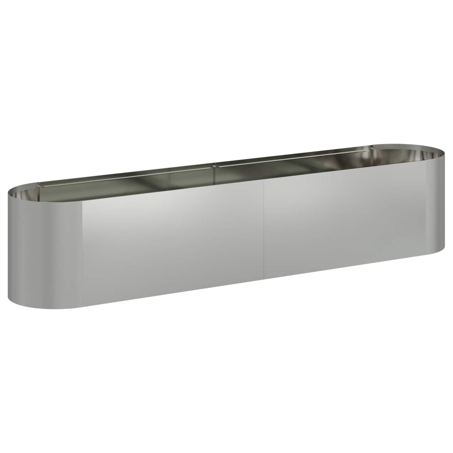Raised Garden Bed Galvanised Steel 200 x 40x 40 cm