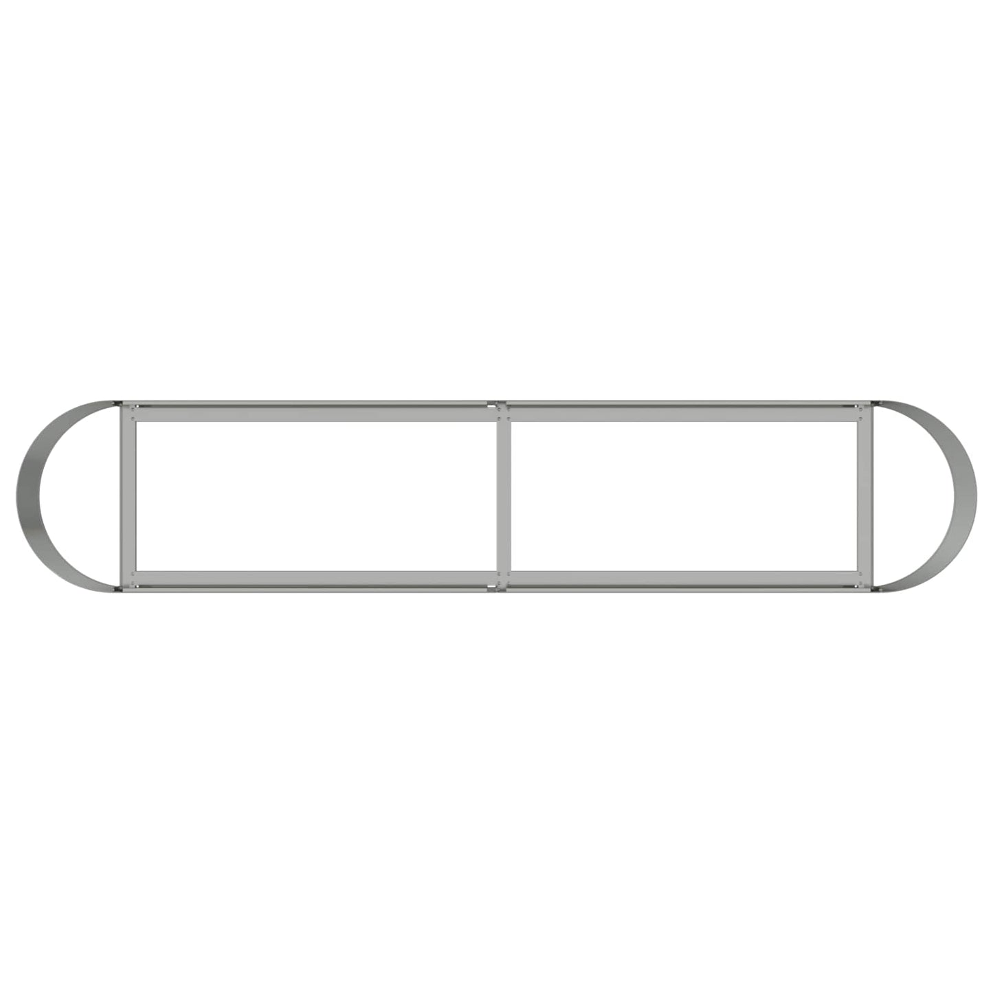 Raised Garden Bed Galvanised Steel 200 x 40x 40 cm
