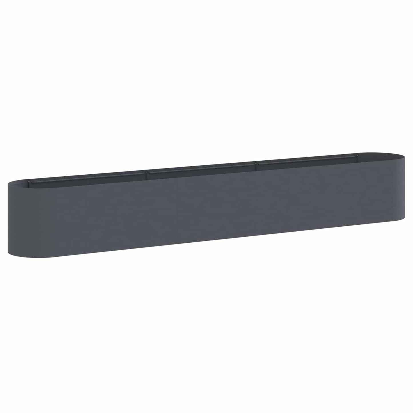 Raised Garden Bed Anthracite 280 x 40x 40 cm