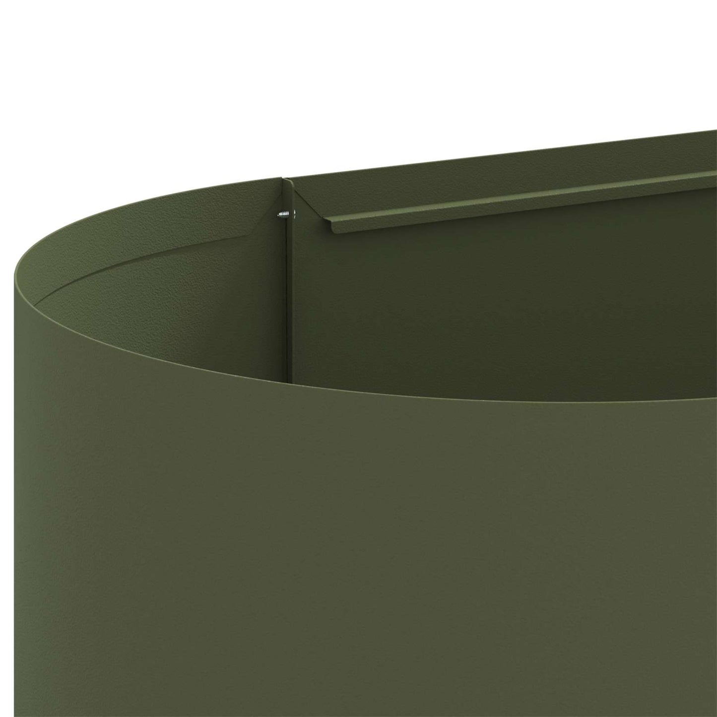 Raised Garden Bed Olive Green 280 x 40x 40 cm