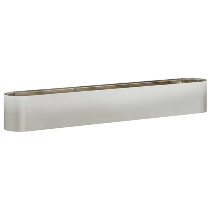 Raised Garden Bed Stainless Steel 280 x 40x 40 cm