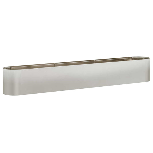 Raised Garden Bed Stainless Steel 280 x 40x 40 cm
