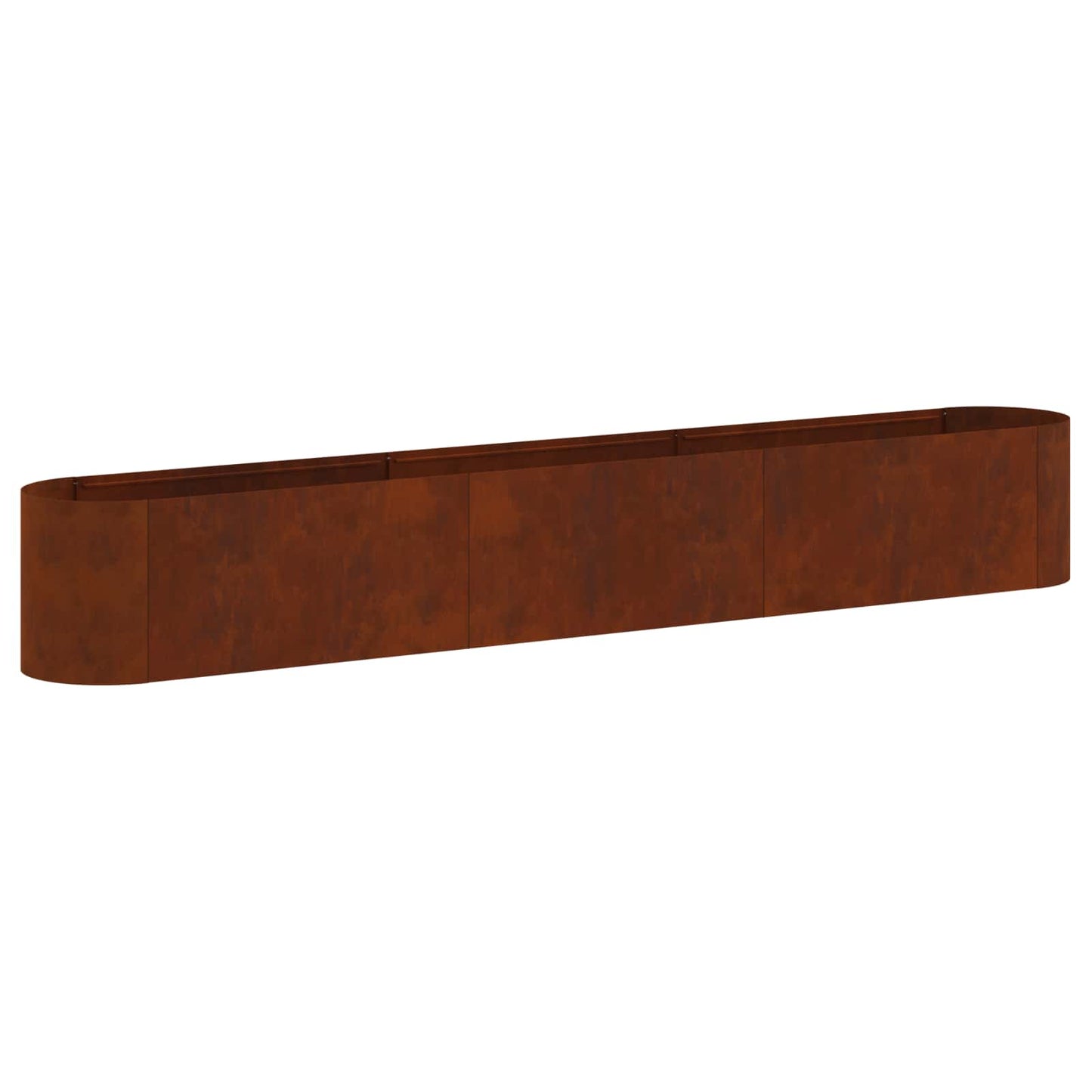 Raised Garden Bed Weathering Steel 280 x 40x 40 cm